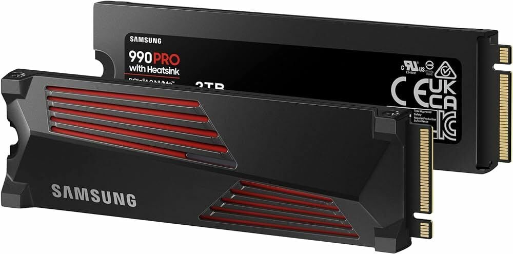 Samsung 990 Pro 2TB M.2 NVMe 7450-6900 Soğutuculu