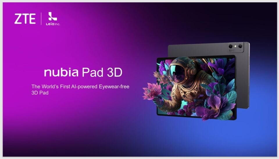 Nubia 3Dli Tablet 8G/128G SİYAH