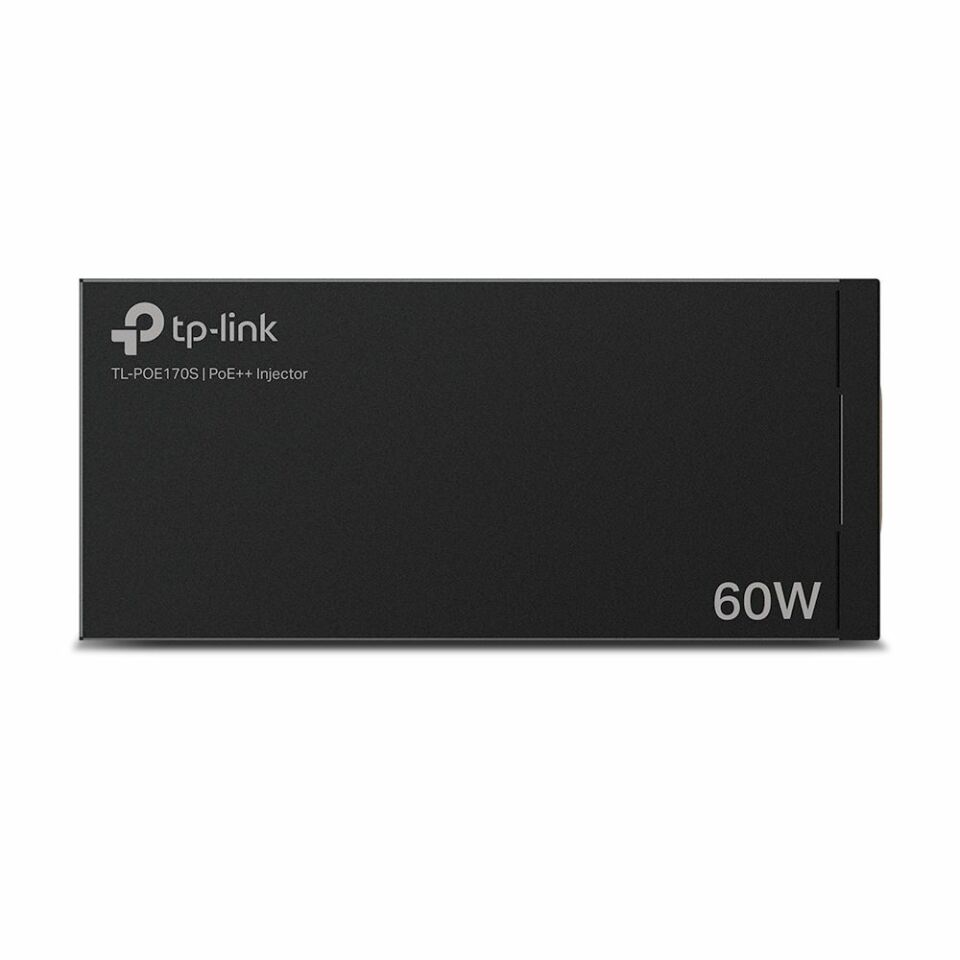 Hi-PoE/PoE++ Injector Gigabit Adapter 802.3af/at/bt Compliant 60W