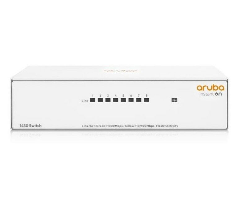 HPE Aruba Instant On 1430-8G Yönetilemez (R8R45A)