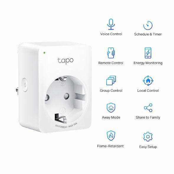 Min Mini Smart Wi-Fi Socket Energy Moni