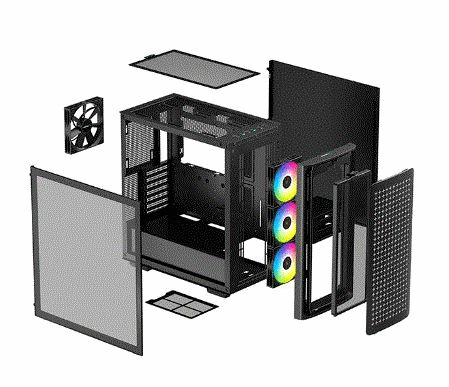 CK560 Gaming ATX Siyah Kasa