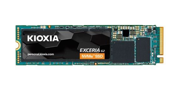 Kioxia Exceria 500GB M.2 NVMe SSD (2100/1700MB)