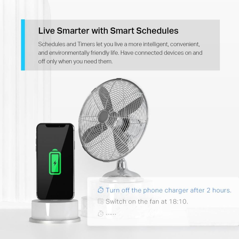 Mini Smart Wi-Fi Plug Energy Monitoring
