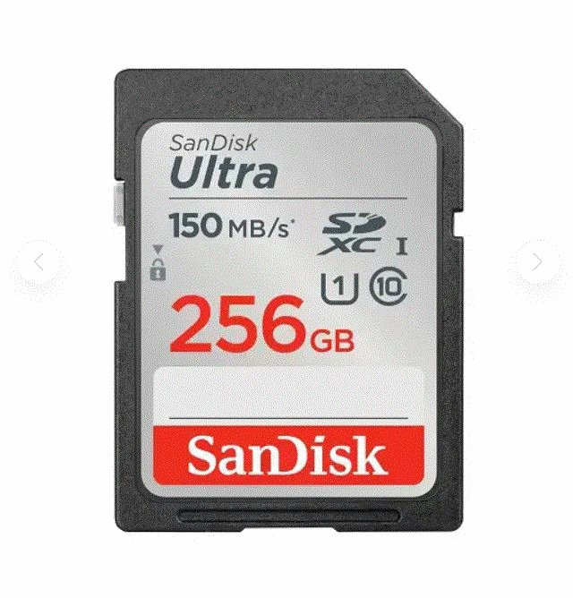 256GB Ultra SDXC 80MB Class 10 UHS I SD-MMC Kart