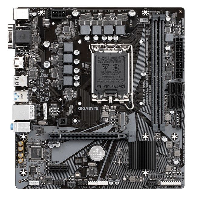 Gigabyte H610M H V2 D5 1700P Vga Hdmi Usb3.2