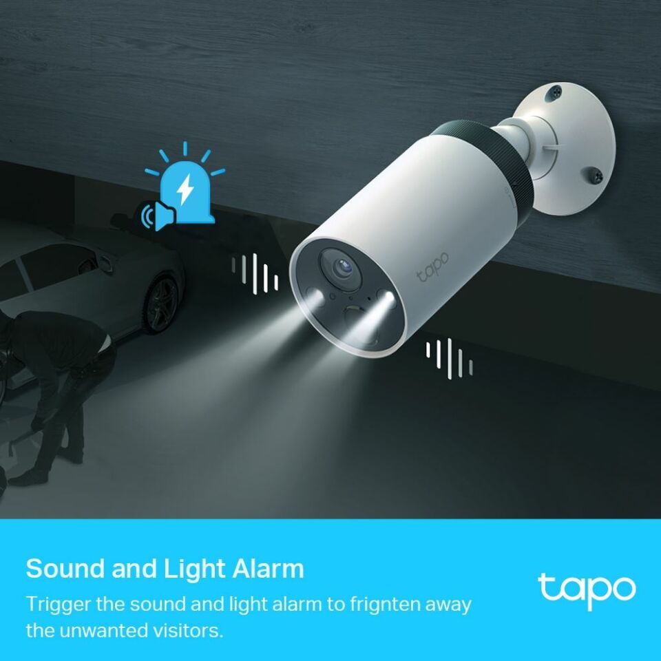 Tapo Smart Wire-Free Security Camera System,2 Camera System