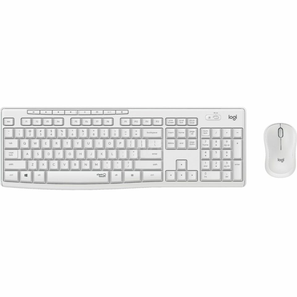 Logitech MK295 Kablosuz Set Beyaz (920-010089)