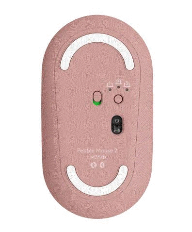 Logitech M350s Pebble 2 Bluetooth Mouse Pembe