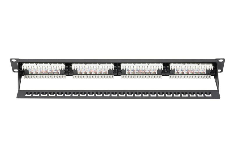Digitus 24Port PatchPanel Dolu Cat6 (DN-91624U-CR)