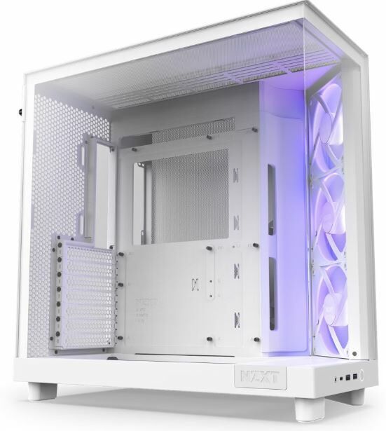 H6 Flow RGB Beyaz ATX Mid Tower Kasa