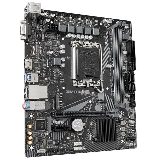 Gigabyte H610M H V3 D4 1700P Vga Hdmi Usb3.2