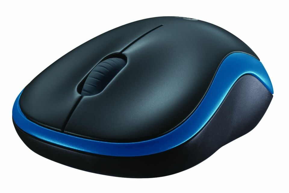 Logitech M185 Kablosuz Mouse Siyah-Mavi 910-002236