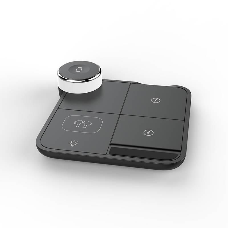 WIRELESS CHARGER 4 IN 1-SİYAH / 7069