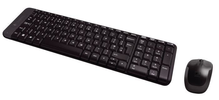 Logitech MK220 Kablosuz Set Siyah (920-003163)