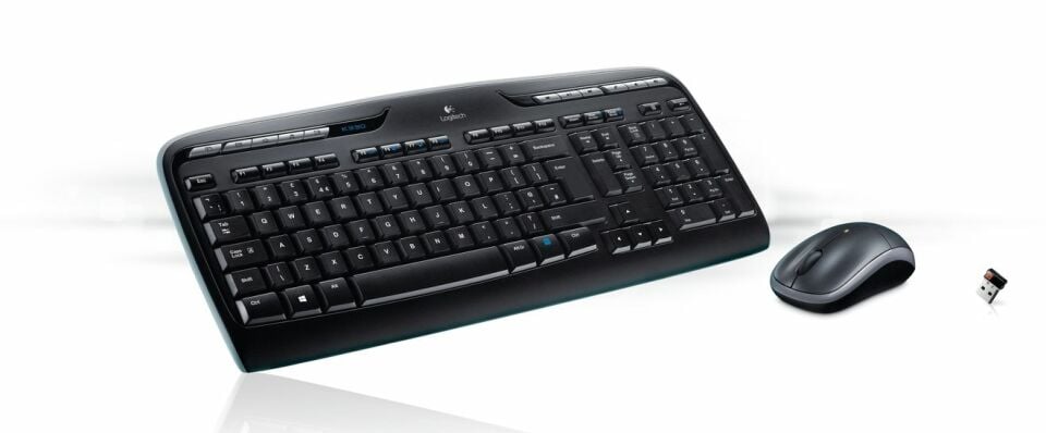 Logitech MK330 Kablosuz Set Siyah (920-003988)