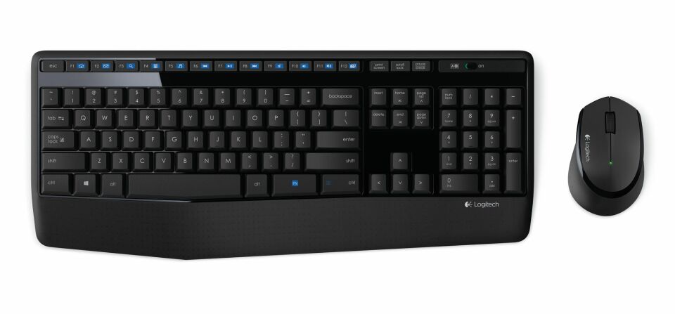 Logitech MK345 Kablosuz Set Siyah (920-006514)