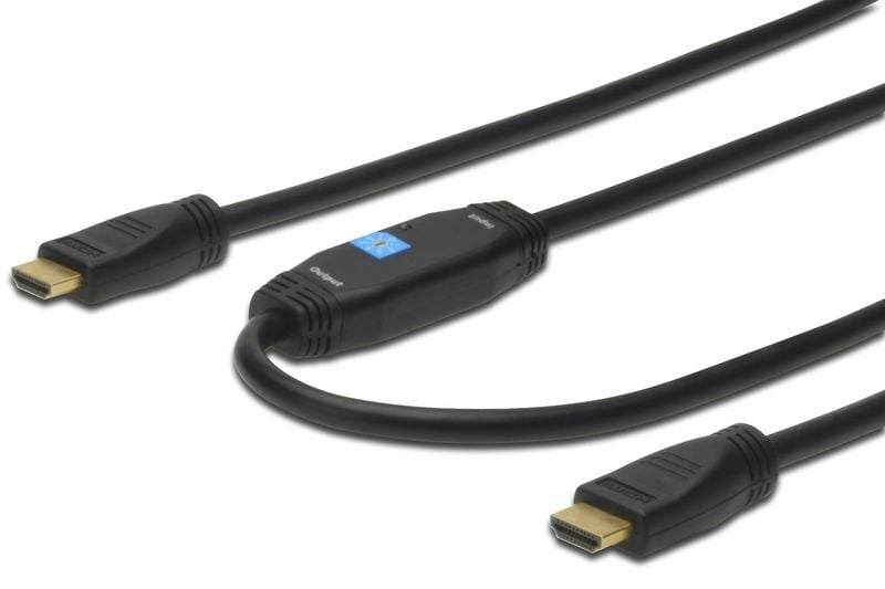 Digitus HDMI Kablo Altın Uçlu Siyah (10m) 4K