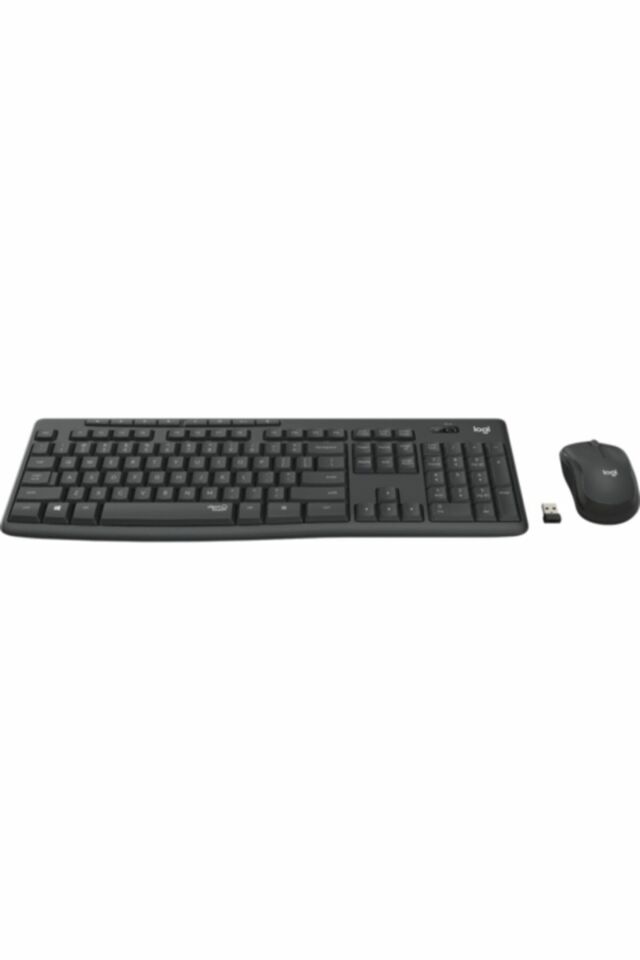 Logitech MK295 Kablosuz Set Siyah (920-009804)