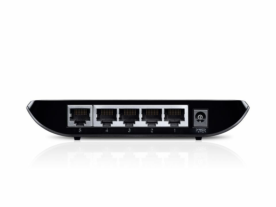 10/100/1000Mbps 5xPort %50 Güç Tasarruflu Tak Kullan Switch