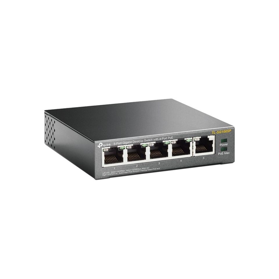 Tp-Link TL-SG1005P 5 Port Gigabit 4Port Poe Switch