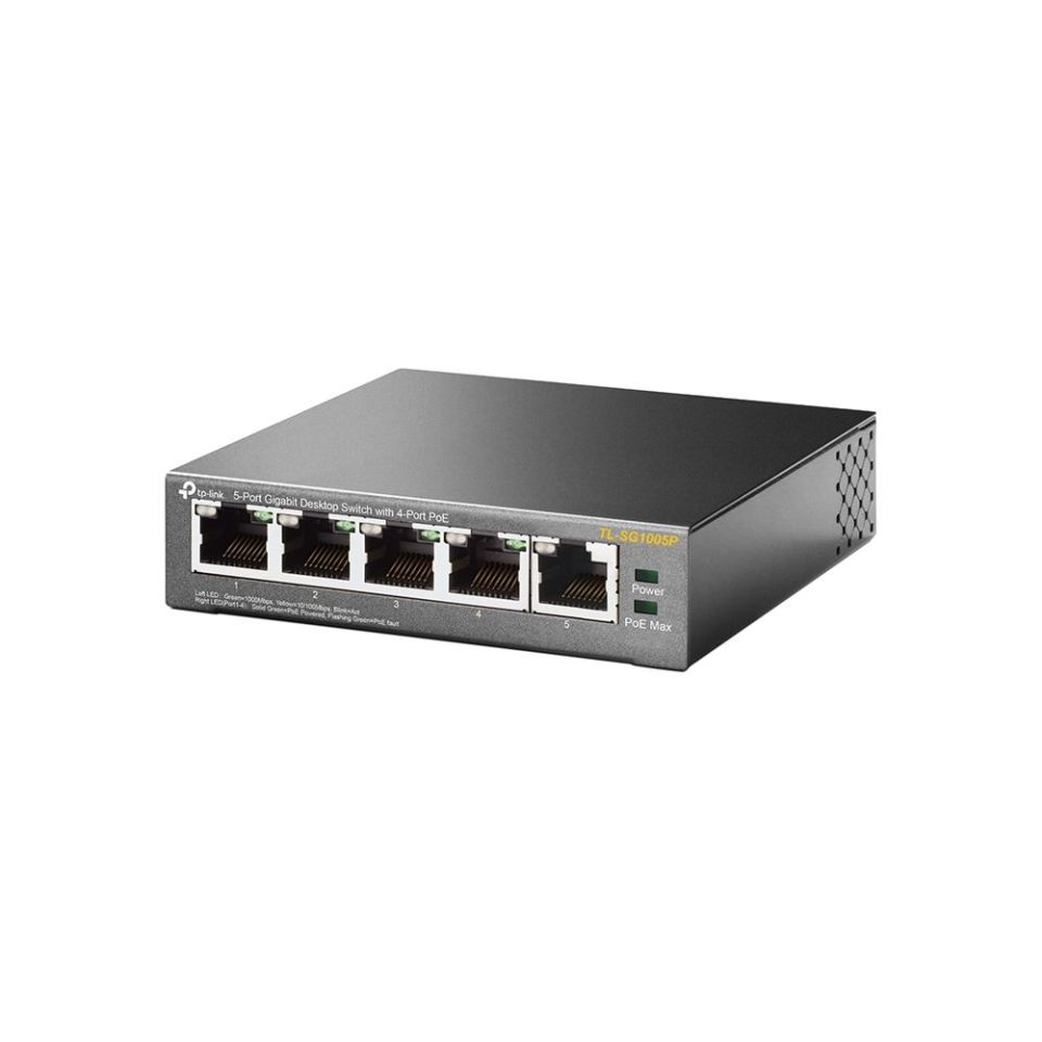 Tp-Link TL-SG1005P 5 Port Gigabit 4Port Poe Switch