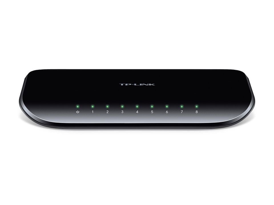 10/100/1000Mbps 8xPort Masaüstü Switch