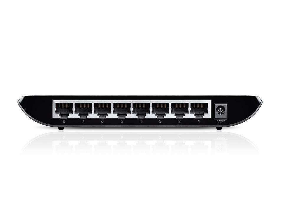 10/100/1000Mbps 8xPort Masaüstü Switch