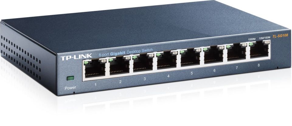 Tp-Link TL-SG108 8 Port Gigabit Switch