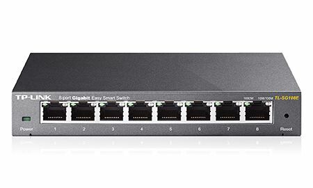 Tp-Link TL-SG108E 8 Port Gigabit Switch