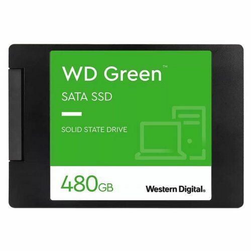 WD Green 480GB 2.5'' SATA SSD (545MB/s)