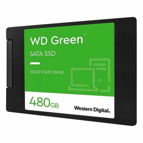 WD Green 480GB 2.5'' SATA SSD (545MB/s)