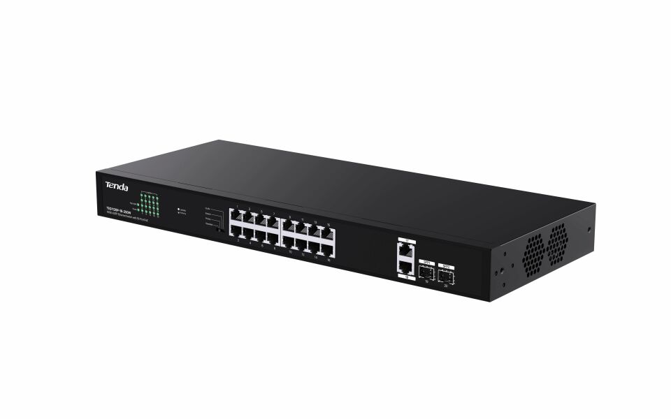 TEG1120P-16-250W 18GE+2SFP Ethernet Switch 16-Port PoE