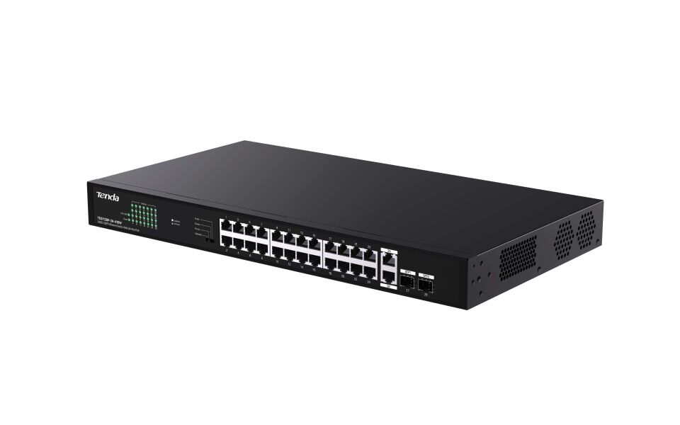 TEG1128P-24-410W 26GE+2SFP Ethernet Switch 24-Port PoE