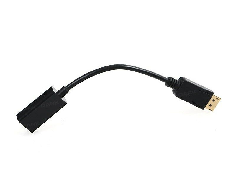Dark DisplayPort to HDMI Dişi Kablo