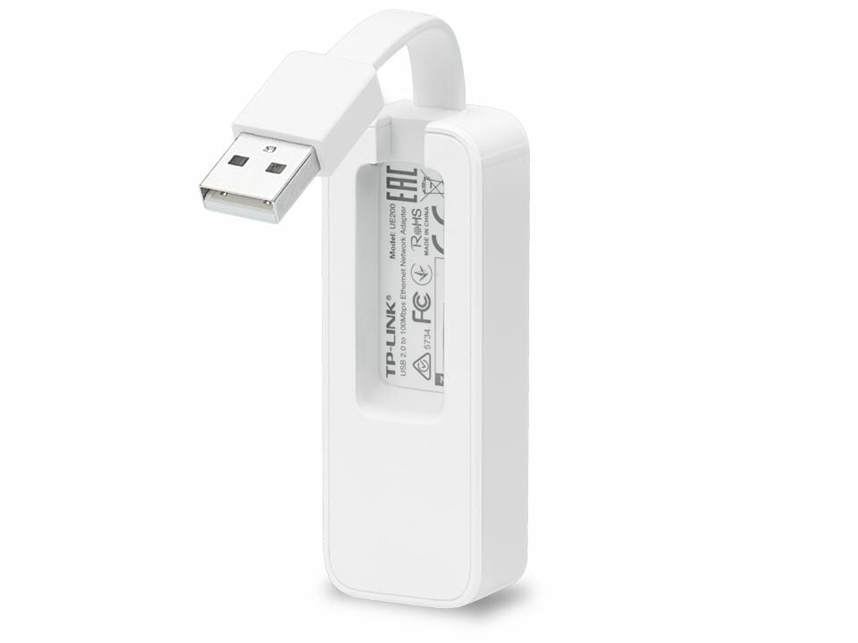 100Mbps USB2.0 Ethernet Ag Adaptörü