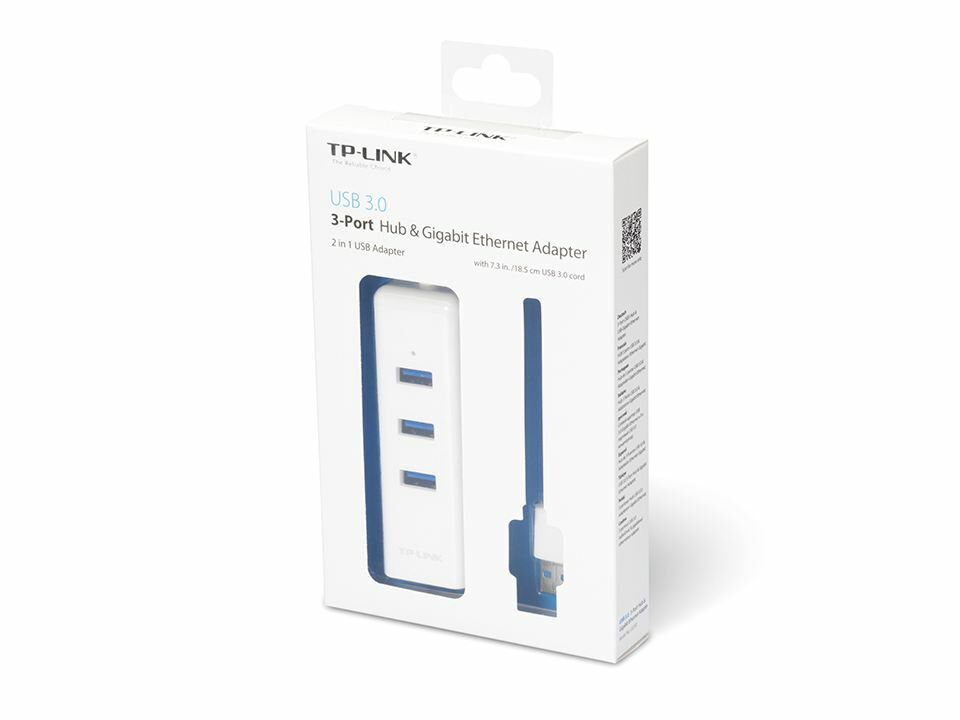 TP-Link UE330 USB 3xPort ve Gigabit Ethernet