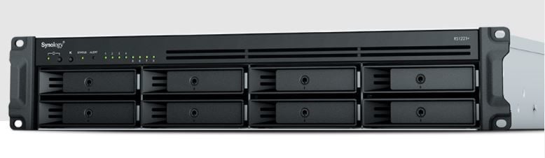 Synology RS1221RPPLUS (8x3.5''/2.5'') Rack NAS 2U
