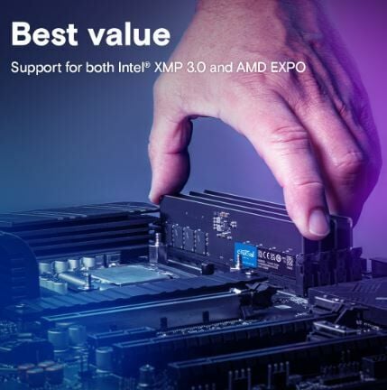 16GB DDR5 4800MHz UDIMM CL40 Masaüstü Bellek