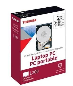 Toshiba L200 2TB 2.5'' 5400Rpm 128MB HDWL120UZSVA