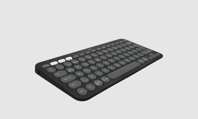 Logitech K380s Çakıl Tuşlu Bluetooth Klavye Siyah