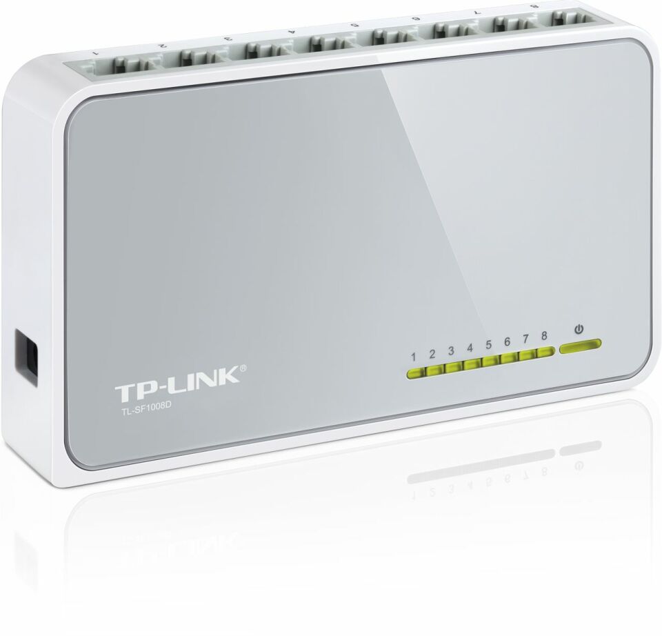 Tp-Link TL-SF1008D 8 Port 10/100 Mbps Switch