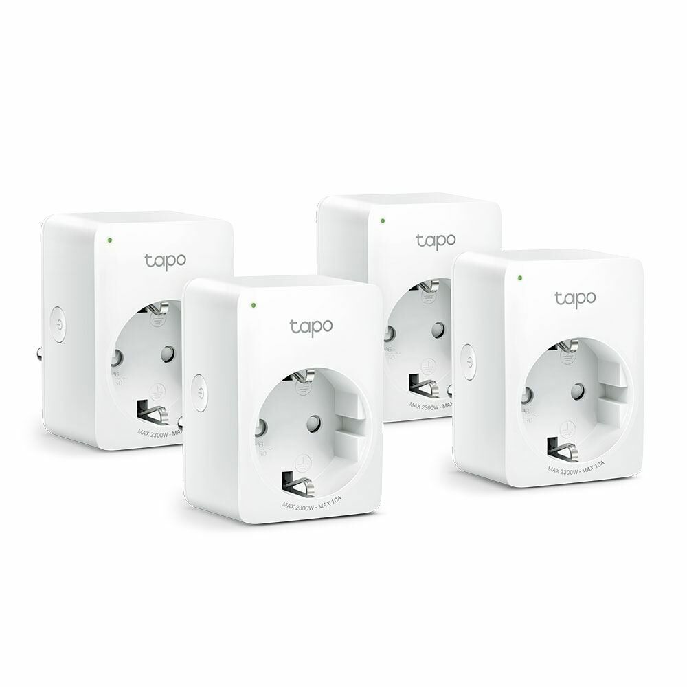 Min Mini Smart Wi-Fi Socket 4-pack