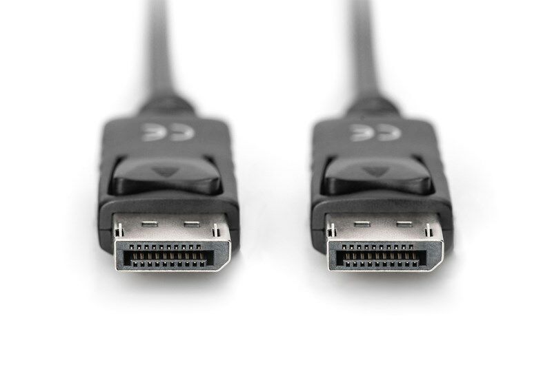 Digitus DisplayPort Kablo Siyah (2m) 4K