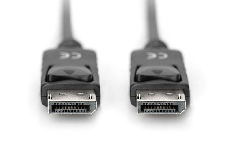 Digitus DisplayPort Kablo Siyah (1m) 4K