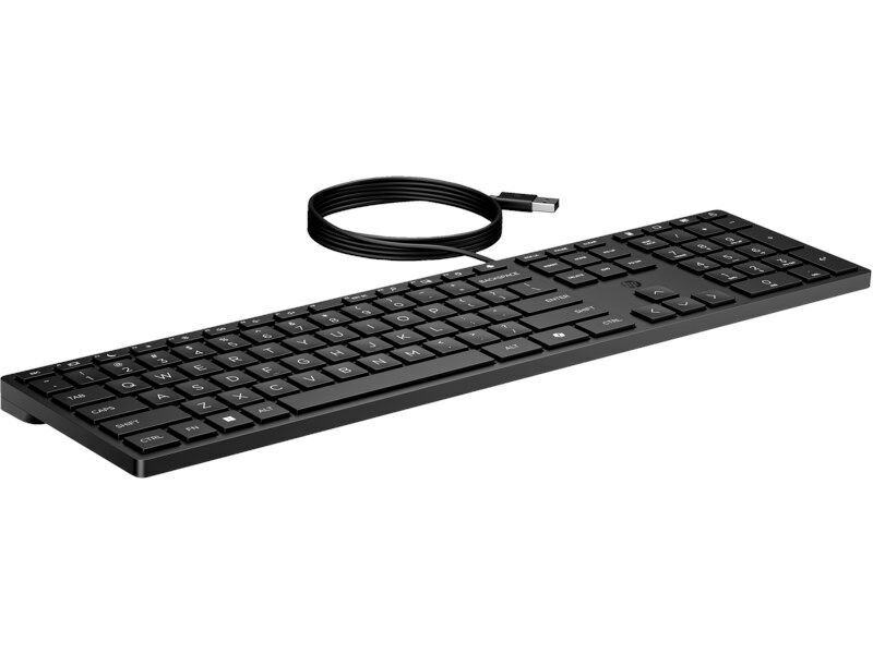 HP 320K Kablolu Klavye Siyah (9SR37AA)
