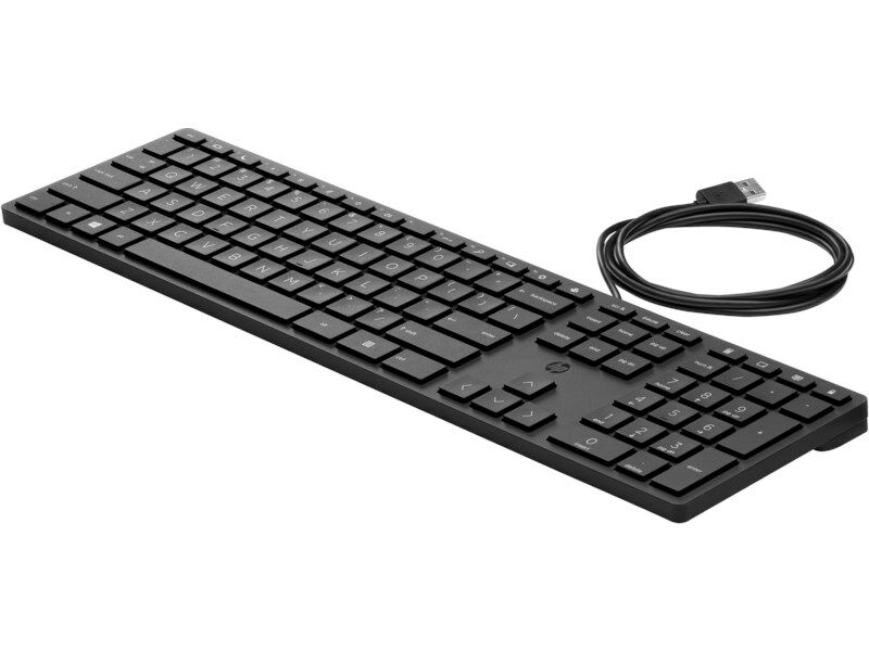 HP 320K Kablolu Klavye Siyah (9SR37AA)